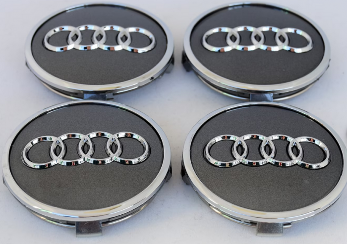 Set 4 capace jante aliaj roti Audi 61mm 4M0601170 [6]