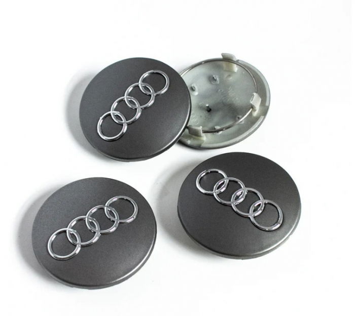 Set 4 capace jante aliaj roti Audi 60mm 4B0601170 [1]