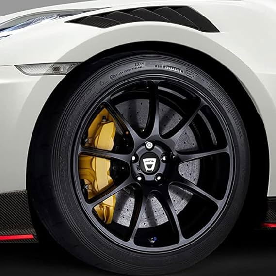 Set 4 capace jante aliaj roti Dacia negru [10]