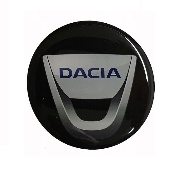 Set 4 capace jante aliaj roti Dacia negru [8]