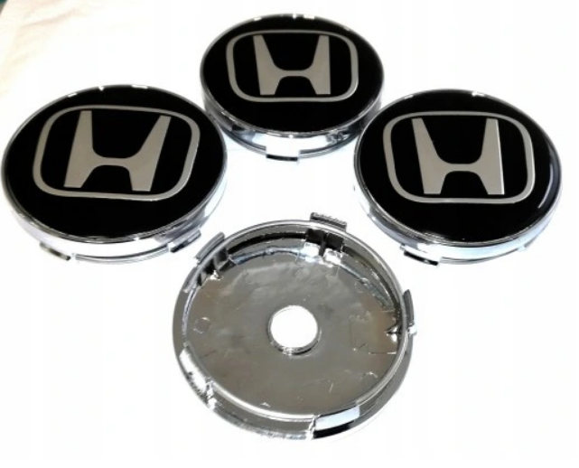 Set 4 capace jante aliaj roti Honda 60mm [3]