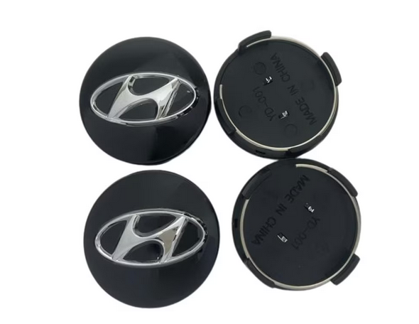 Set 4 capace jante aliaj roti Hyundai 61mm [2]