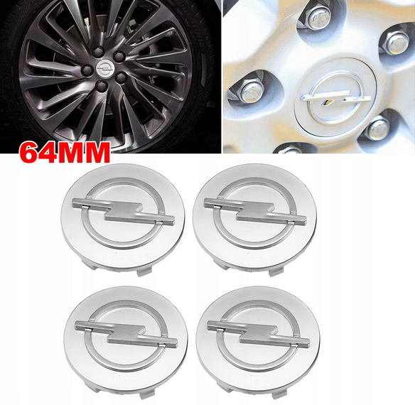 Set 4 capace jante aliaj roti Opel 64mm 0909127953GD [3]