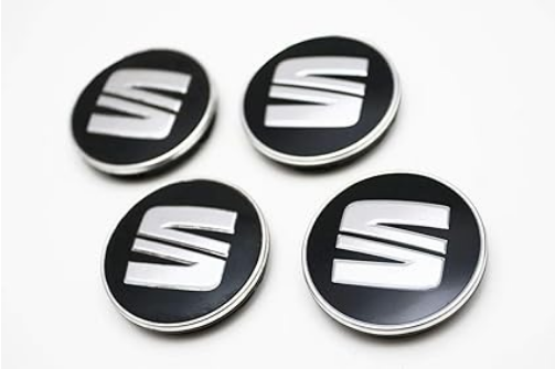 set 4 Capace jante aliaj SEAT 56mm 5F0601171 [1]