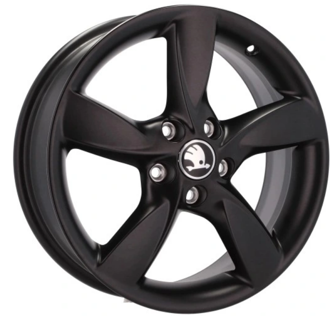 Set 4 Capace jante aliaj Skoda 56mm [9]