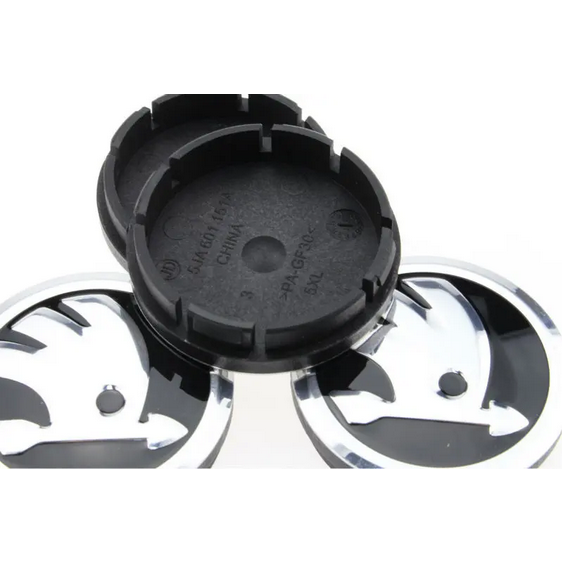 Set 4 Capace jante aliaj Skoda 56mm [2]