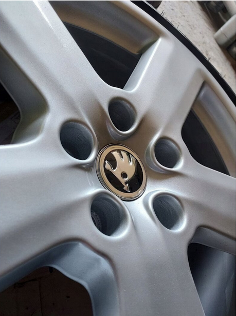 Set 4 Capace jante aliaj Skoda 60mm [7]