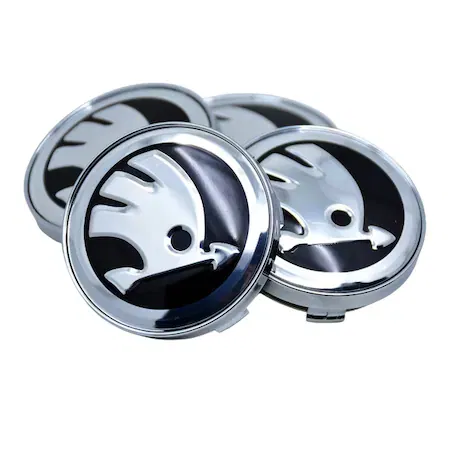 Set 4 Capace jante aliaj Skoda 60mm [1]