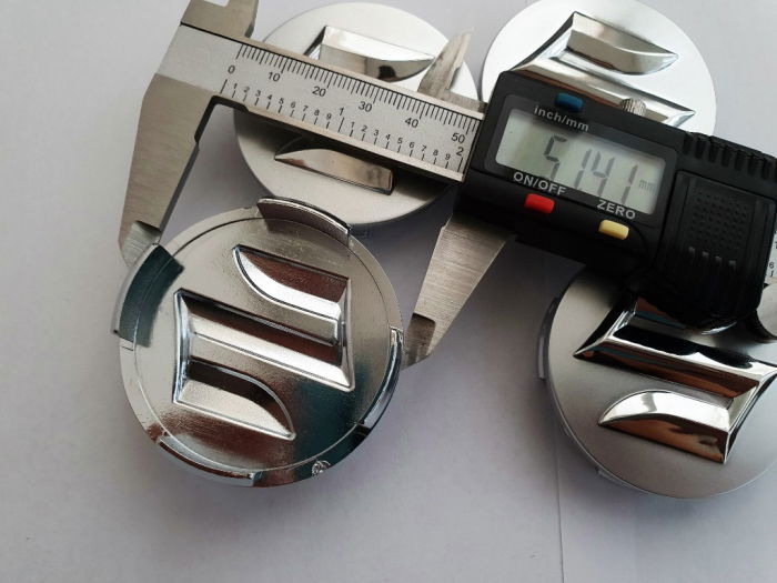 set 4 Capace jante aliaj Suzuki 54mm 43252-56K00 CZ1 99e0-61m75-cap [3]