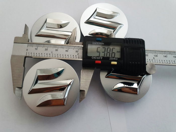 set 4 Capace jante aliaj Suzuki 54mm 43252-56K00 CZ1 99e0-61m75-cap [5]