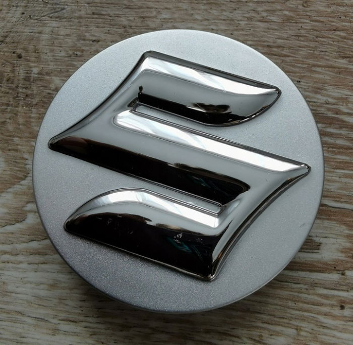 set 4 Capace jante aliaj Suzuki 58mm XW0610-7 [2]