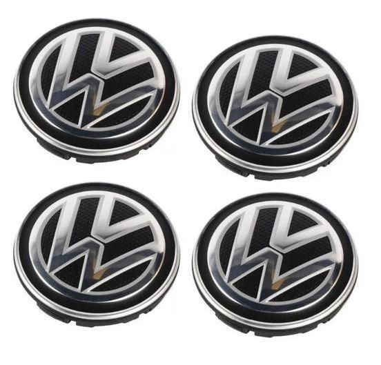 Set 4 Capace jante aliaj Volkswagen VW 56mm [1]