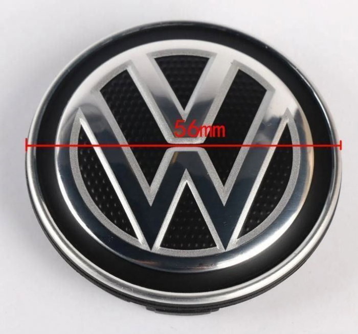 Set 4 Capace jante aliaj Volkswagen VW 56mm [8]