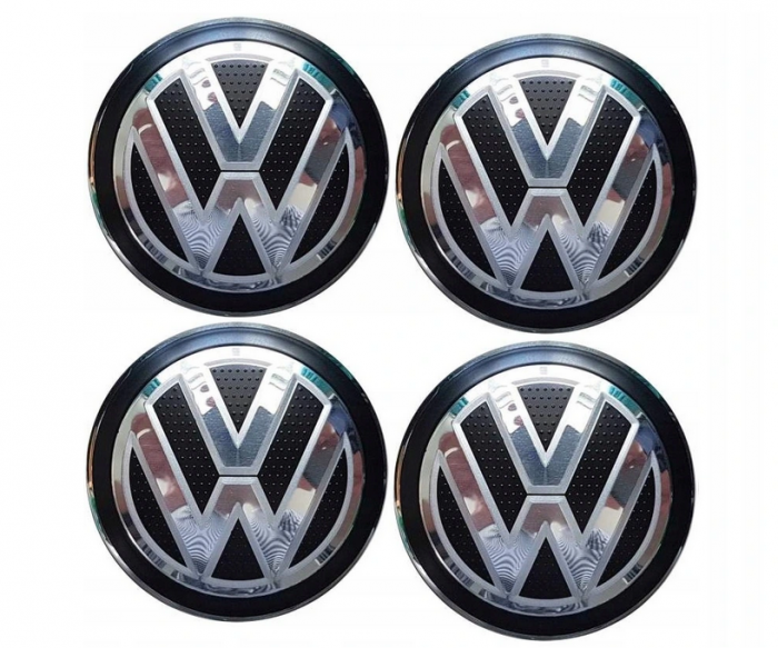 Set 4 Capace jante aliaj Volkswagen VW 56mm [3]