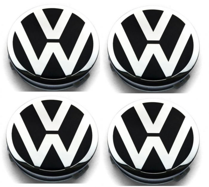 Set 4 capace jante aliaj Volkswagen VW 75mm pentru jante originale Mercedes A1714000025 [1]