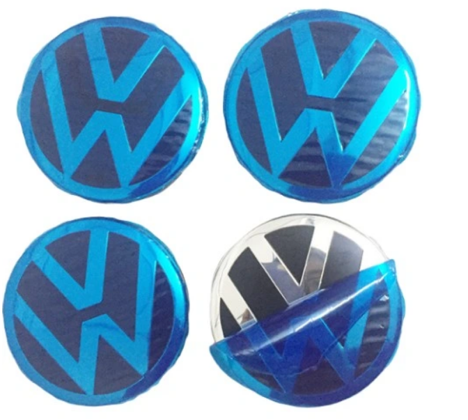 Set 4 capace jante aliaj Volkswagen VW 75mm pentru jante originale Mercedes A1714000025 [3]