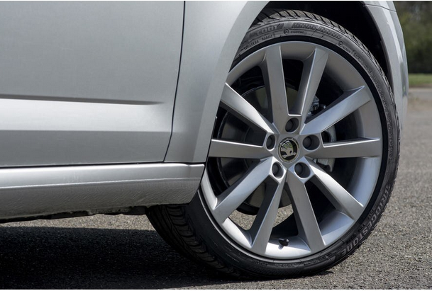 Set 4 capace jante aliaj Skoda 75mm pentru jante originale Mercedes A1714000025 [6]