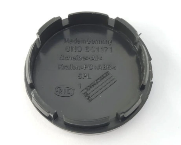 Set 4 Capace jante aliaj Volkswagen VW 55mm 6N0601171 [6]