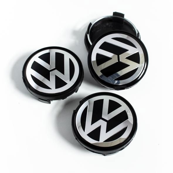 Set 4 Capace jante aliaj Volkswagen VW 63mm 7M7601165 7D0601165 [4]