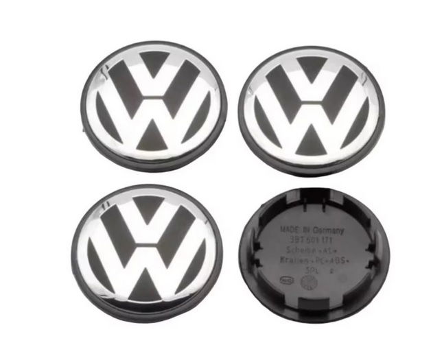 Set 4 Capace jante aliaj Volkswagen VW 65mm 3B7601171 [2]