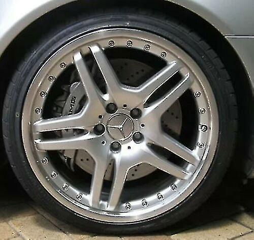 set 4 Capace jante aliaj Mercedes Benz 75mm (inel prindere) [9]