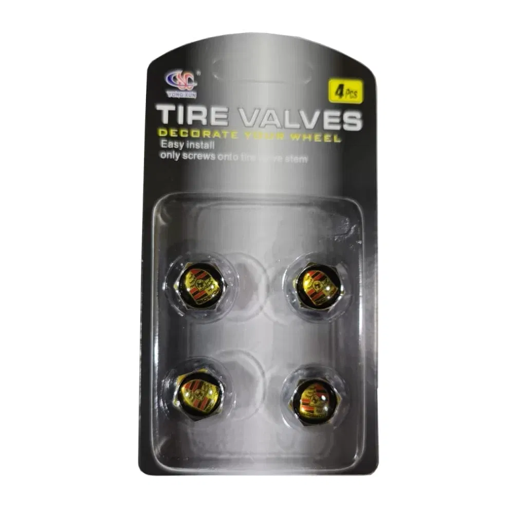 set 4 capace valve cu antifurt MINI BMW VW SKODA AUDI PORSCHE [1]