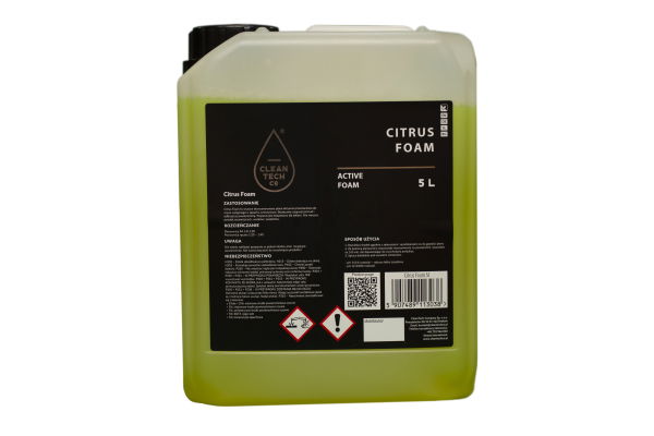 Spuma de citrice cu efect de zapada pentru exterioare auto, Cleantech, 5L [2]