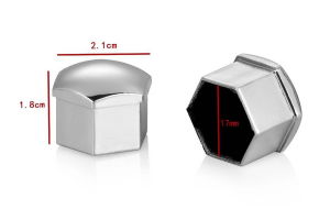 Set 20 capace prezoane plus cheie de scos capacele, argintii [1]