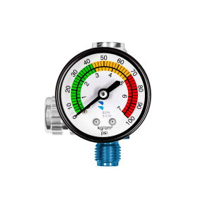 Accesorii scule - Regulator de presiune cu manometru profesional Benbow, 0-7 bari, 1/4”