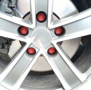 Set 20 capace prezoane de 17mm plus cheie de scos capacele, rosii [1]