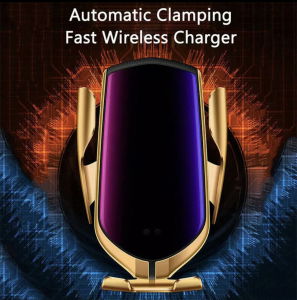 Suport telefon auto cu incarcare wireless [3]