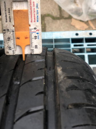 Anvelopa 195/55 R16 87V sh vara Davanti 8mm cu garantie [4]