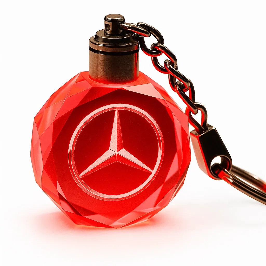 Brelocuri - Breloc chei din cristal - inscriptie auto