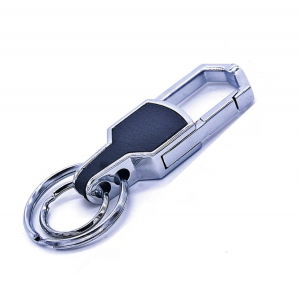 Breloc chei metal si piele - inscripie auto [1]