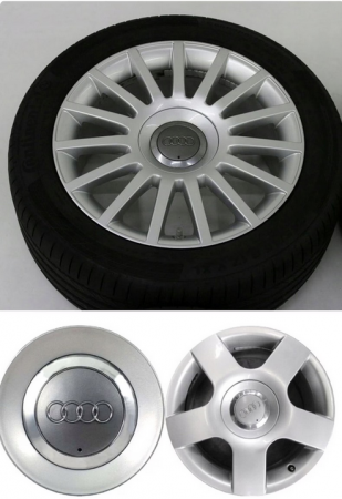 Capac jante aliaj roti AUDI 150mm 8E0601165 (8ED601165 ) [6]