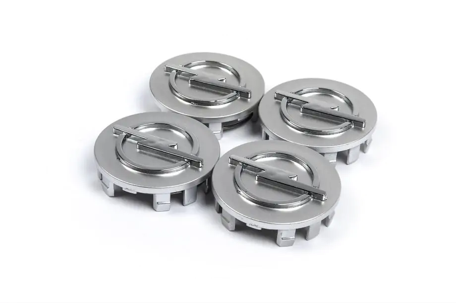 Capace Jante - Set 4 capace jante aliaj roti Opel gri/silver 59mm