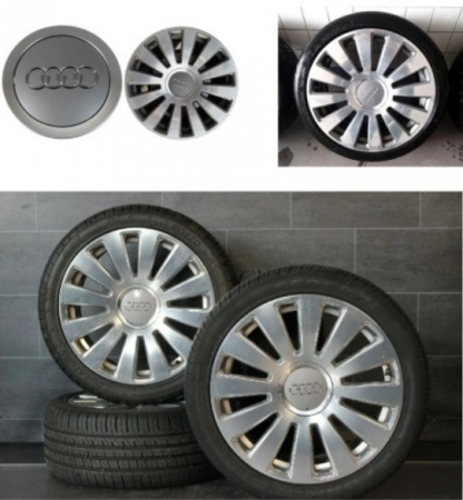 Capac jante aliaj roti AUDI 145mm 4E0601165A [5]