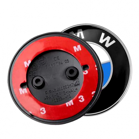 Emblema BMW  albastru 82mm 705779405F01 (F02 F03 F04) 728875202 (F30 F35 F31) [3]