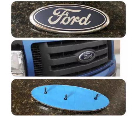 Emblema Ford 230mm X 90mm Parrilla original lobo  AA8Z-9942528-A [2]