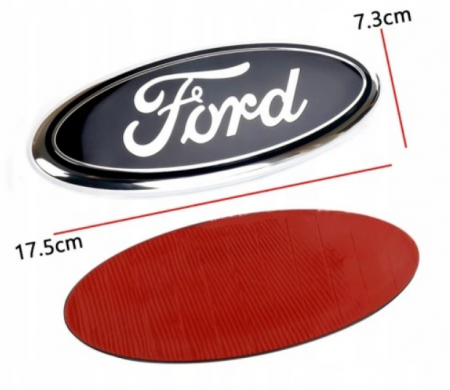 Emblema Ford 175mm X 70mm KA C-MAX FIESTA TRANSIT AU5A-19H250-HA [4]