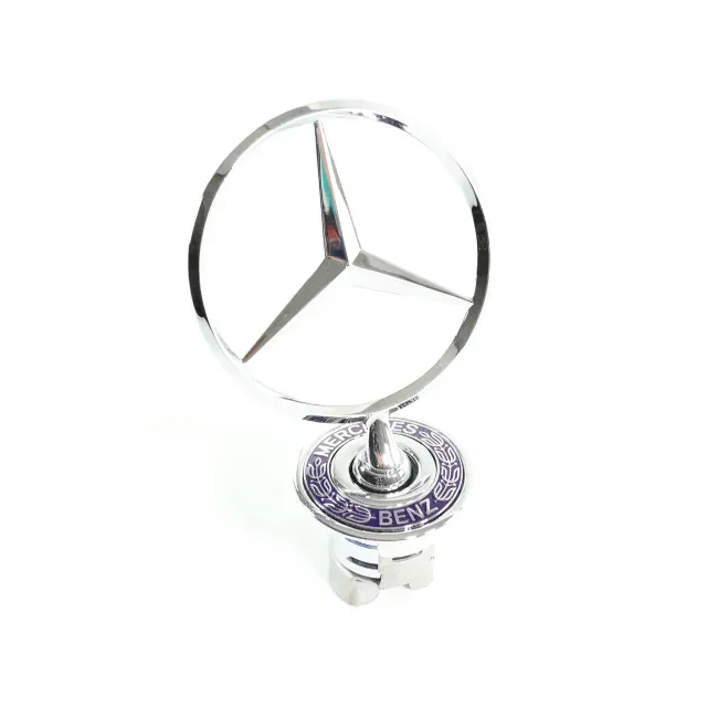 Emblema Mercedes Benz, 3D, montare capota, 133mm, A2218800086 [3]