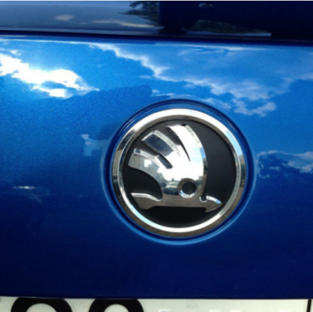 Emblema Skoda capota sau portbagaj 90mm sau 80mm [5]