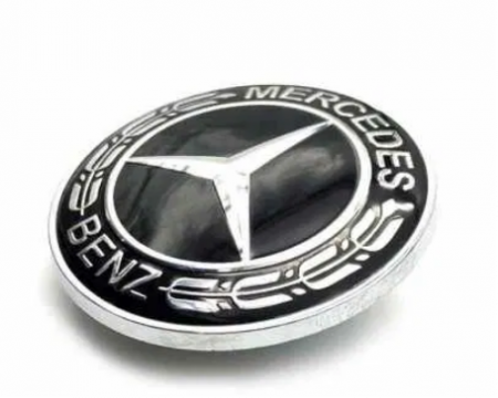 Emblema Mercedes Benz, montare capota, 57mm, A2048170616 [2]