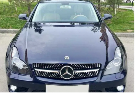 Emblema Mercedes Benz, montare capota, 57mm, A2048170616 [4]