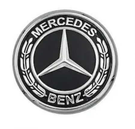 Emblema Mercedes Benz, montare capota, 57mm, A2048170616 [1]