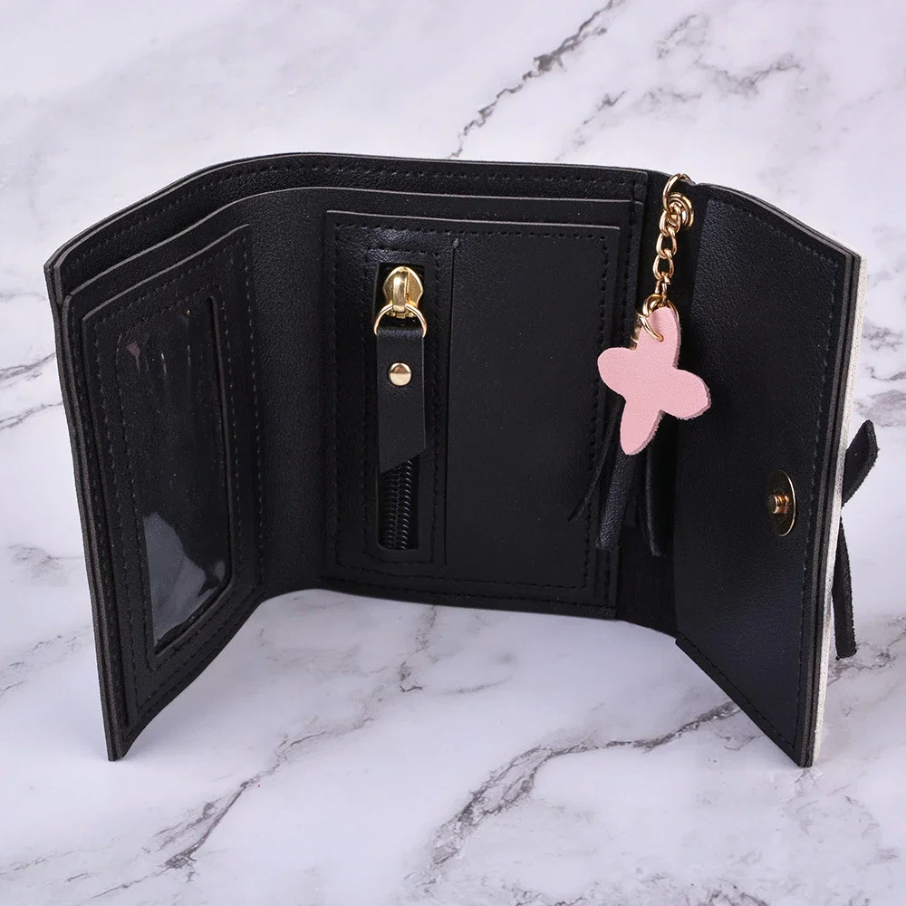 Set 3 buc pentru femei ceas, portofel, brosa, culoare negru [2]