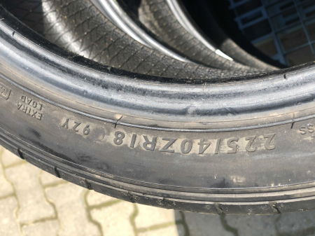 set 2 anvelope 225/40 R18  sh vara Dunlop 6mm cu garantie [5]