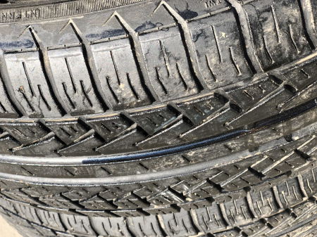 set 4 anvelope 235/55 R17 99H sh vara M+S Pirelli 5mm cu garantie [2]