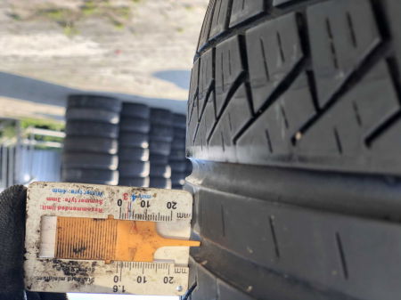 set 4 anvelope 235/55 R17 99H sh vara M+S Pirelli 5mm cu garantie [6]