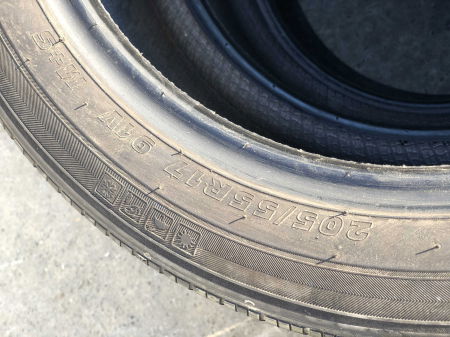 set 2 anvelope 205/55 R17 sh vara M+S Kumho 6mm cu garantie [4]